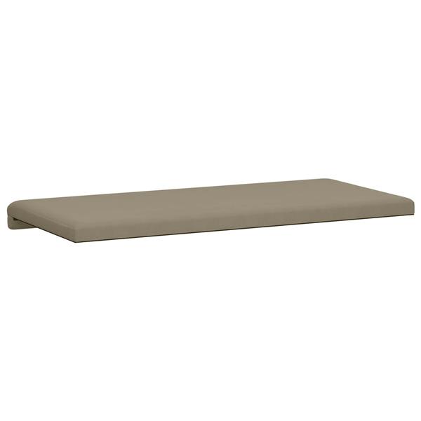 Grote foto vidaxl bankkussen textured velvet kaki diepte 35 cm huis en inrichting woningdecoratie