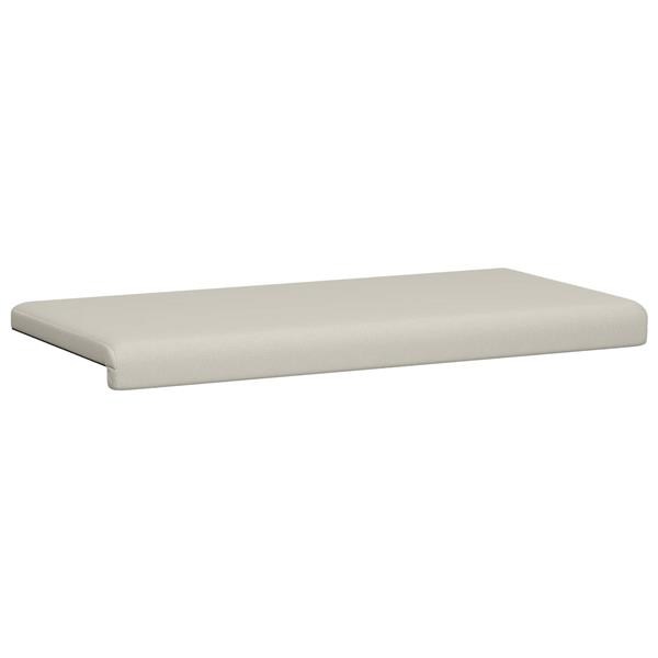 Grote foto vidaxl bankkussen textured velvet havermout diepte 35 cm huis en inrichting woningdecoratie