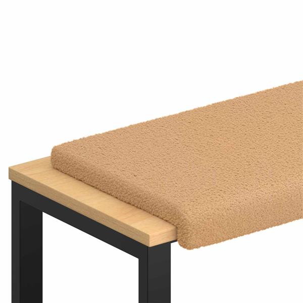 Grote foto vidaxl bankkussen sherpa stof beige diepte 35 cm huis en inrichting woningdecoratie