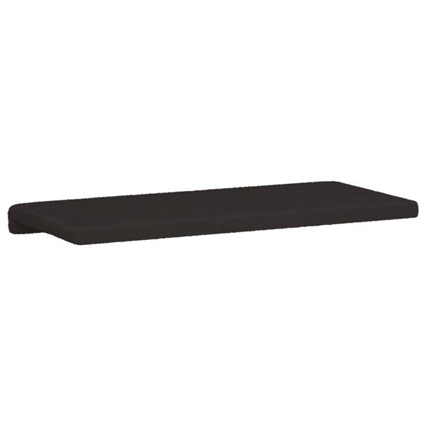 Grote foto vidaxl bankkussen sherpa stof zwart diepte 35 cm huis en inrichting woningdecoratie