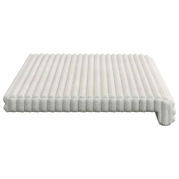 Grote foto vidaxl bankkussen pluche corduroy cr mekleurig diepte 35 cm huis en inrichting woningdecoratie