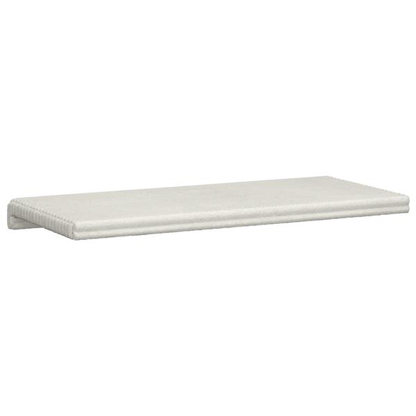 Grote foto vidaxl bankkussen pluche corduroy cr mekleurig diepte 35 cm huis en inrichting woningdecoratie