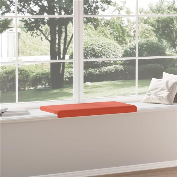 Grote foto vidaxl bankkussen corduroy rood oranje diepte 35 cm huis en inrichting woningdecoratie