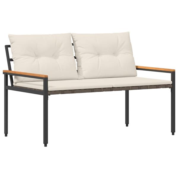 Grote foto vidaxl tuinmeubelset 4 st cr mewit poly rattan tuin en terras tuinmeubelen