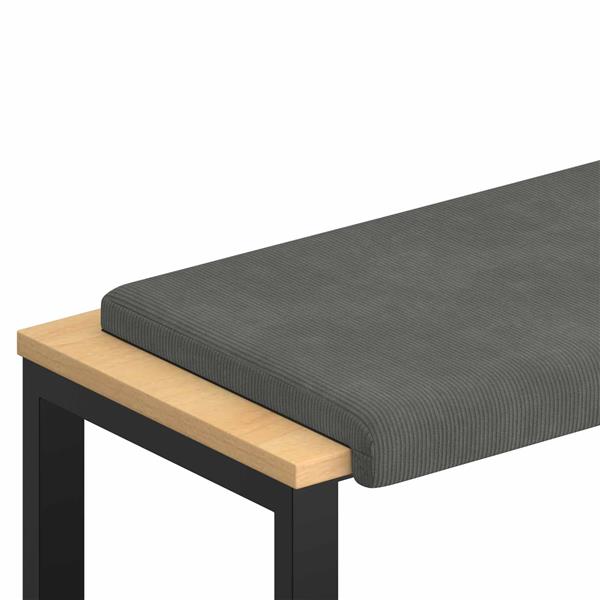 Grote foto vidaxl bankkussen corduroy donkergrijs diepte 35 cm huis en inrichting woningdecoratie
