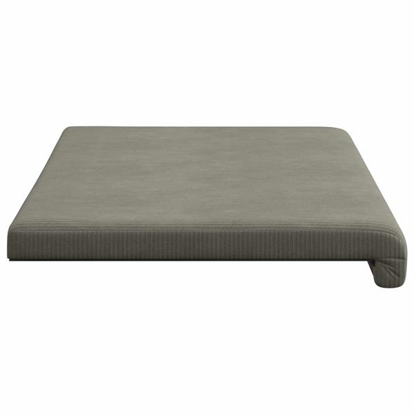Grote foto vidaxl bankkussen corduroy lichtgrijs diepte 35 cm huis en inrichting woningdecoratie