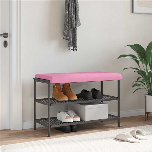 Grote foto vidaxl bankkussen stof roze diepte 35 cm huis en inrichting woningdecoratie