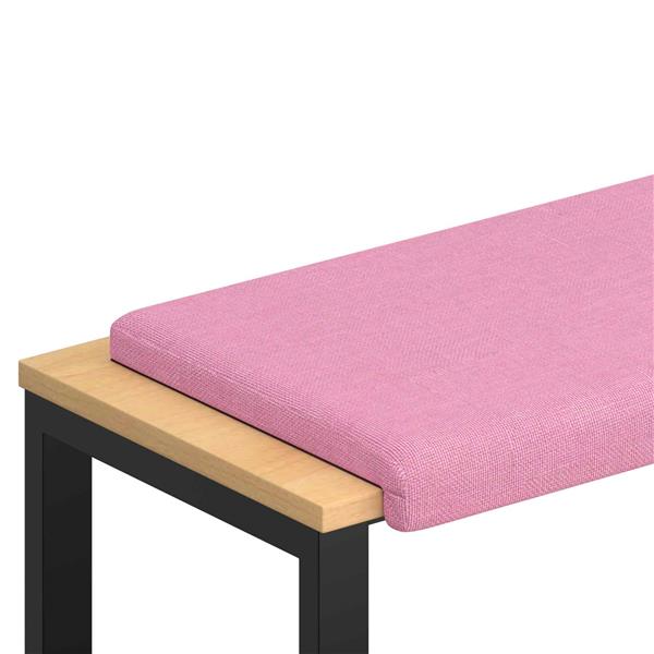 Grote foto vidaxl bankkussen stof roze diepte 35 cm huis en inrichting woningdecoratie