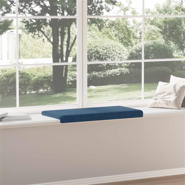 Grote foto vidaxl bankkussen stof blauw diepte 35 cm huis en inrichting woningdecoratie