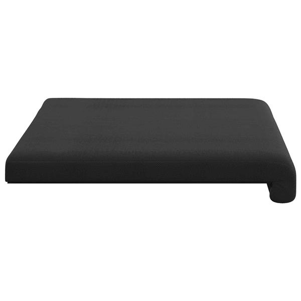 Grote foto vidaxl bankkussen textured velvet zwart diepte 35 cm huis en inrichting woningdecoratie