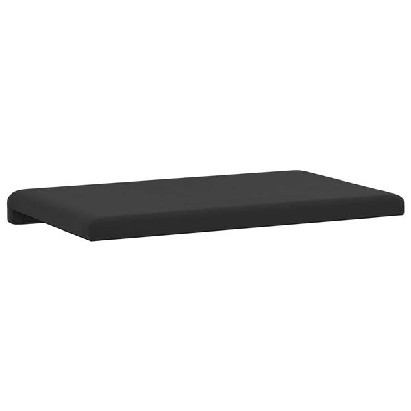 Grote foto vidaxl bankkussen textured velvet zwart diepte 35 cm huis en inrichting woningdecoratie