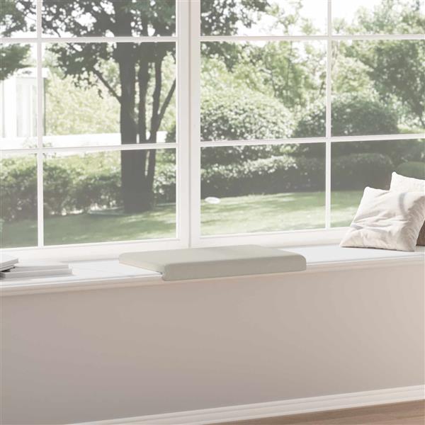 Grote foto vidaxl bankkussen textured velvet havermout diepte 35 cm huis en inrichting woningdecoratie