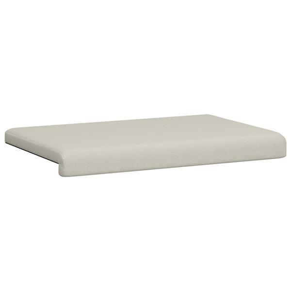 Grote foto vidaxl bankkussen textured velvet havermout diepte 35 cm huis en inrichting woningdecoratie