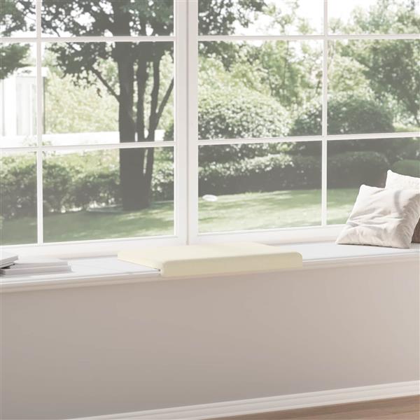 Grote foto vidaxl bankkussen textured velvet cr mekleurig diepte 35 cm huis en inrichting woningdecoratie