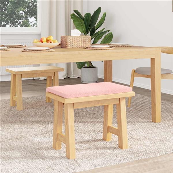 Grote foto vidaxl bankkussen sherpa stof roze diepte 35 cm huis en inrichting woningdecoratie