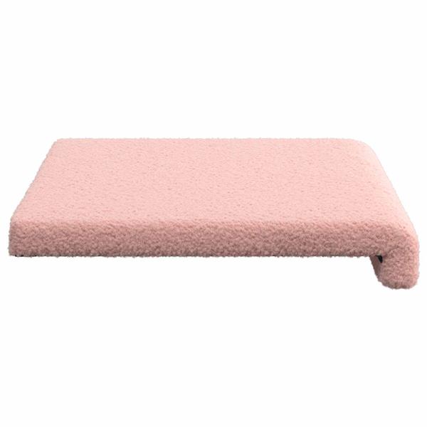 Grote foto vidaxl bankkussen sherpa stof roze diepte 35 cm huis en inrichting woningdecoratie