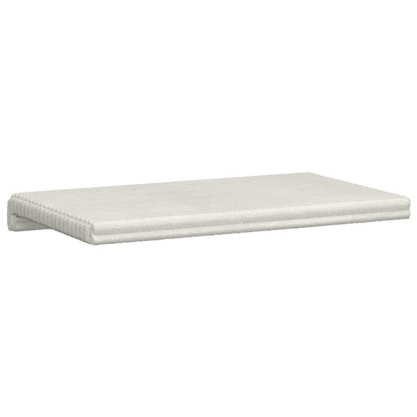Grote foto vidaxl bankkussen pluche corduroy cr mekleurig diepte 35 cm huis en inrichting woningdecoratie