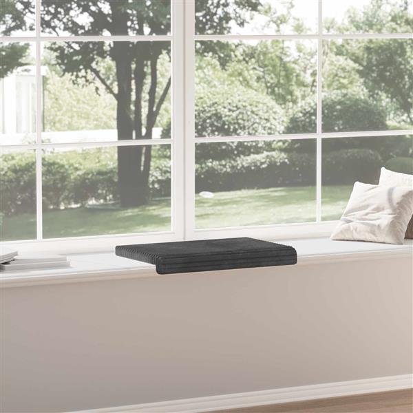 Grote foto vidaxl bankkussen pluche corduroy donkergrijs diepte 35 cm huis en inrichting woningdecoratie