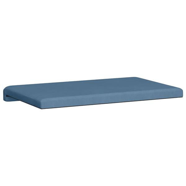 Grote foto vidaxl bankkussen corduroy blauw diepte 35 cm huis en inrichting woningdecoratie