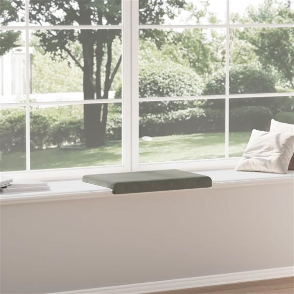 Grote foto vidaxl bankkussen corduroy lichtgrijs diepte 35 cm huis en inrichting woningdecoratie