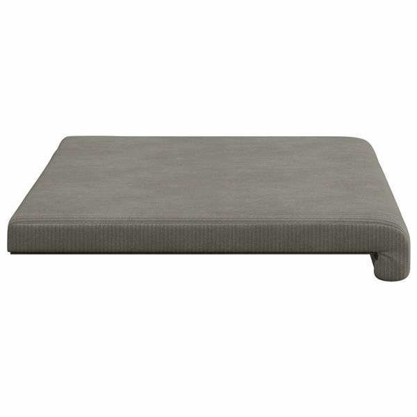 Grote foto vidaxl bankkussen corduroy lichtgrijs diepte 35 cm huis en inrichting woningdecoratie