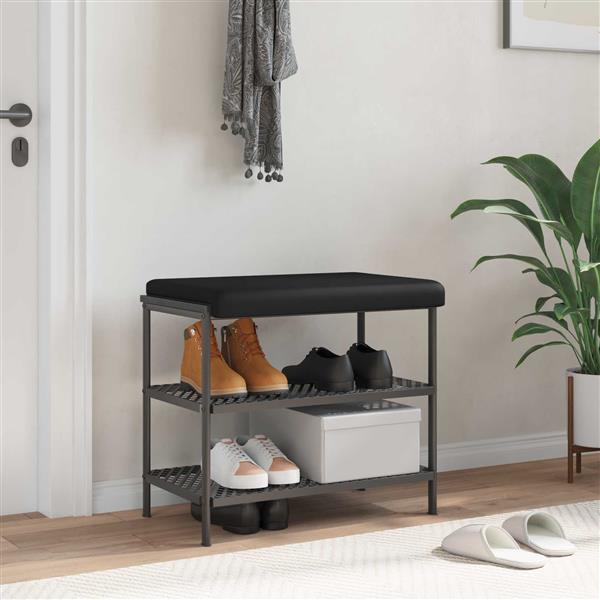 Grote foto vidaxl bankkussen microvezel zwart diepte 35 cm huis en inrichting woningdecoratie