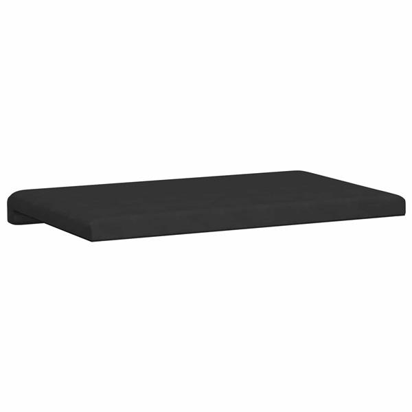 Grote foto vidaxl bankkussen microvezel zwart diepte 35 cm huis en inrichting woningdecoratie
