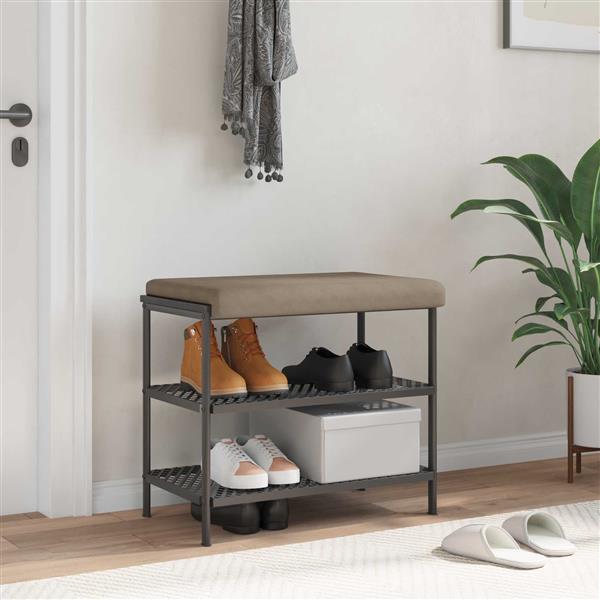 Grote foto vidaxl bankkussen microvezel taupe diepte 35 cm huis en inrichting woningdecoratie