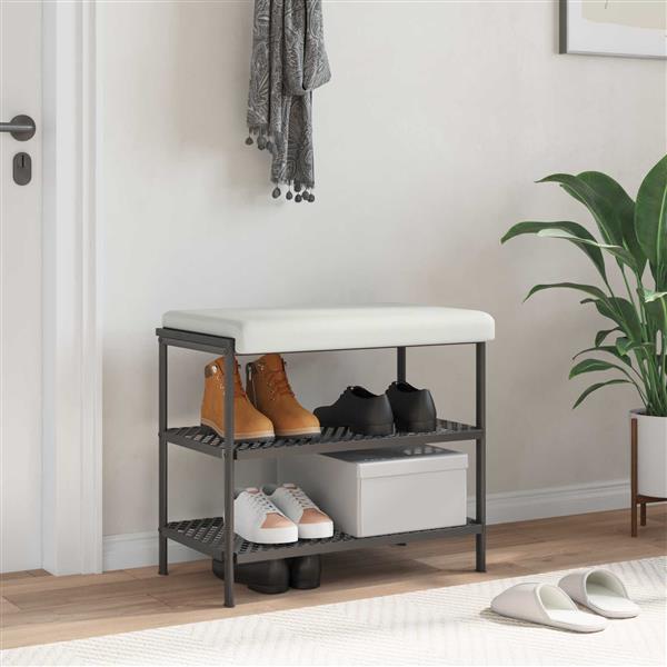 Grote foto vidaxl bankkussen kunstleer wit diepte 35 cm huis en inrichting woningdecoratie