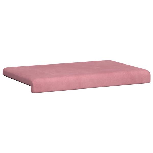 Grote foto vidaxl bankkussen fluweel roze diepte 35 cm huis en inrichting woningdecoratie