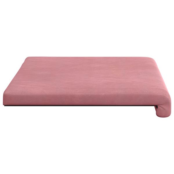 Grote foto vidaxl bankkussen fluweel roze diepte 35 cm huis en inrichting woningdecoratie