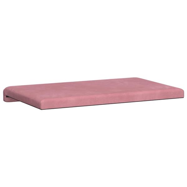 Grote foto vidaxl bankkussen fluweel roze diepte 35 cm huis en inrichting woningdecoratie