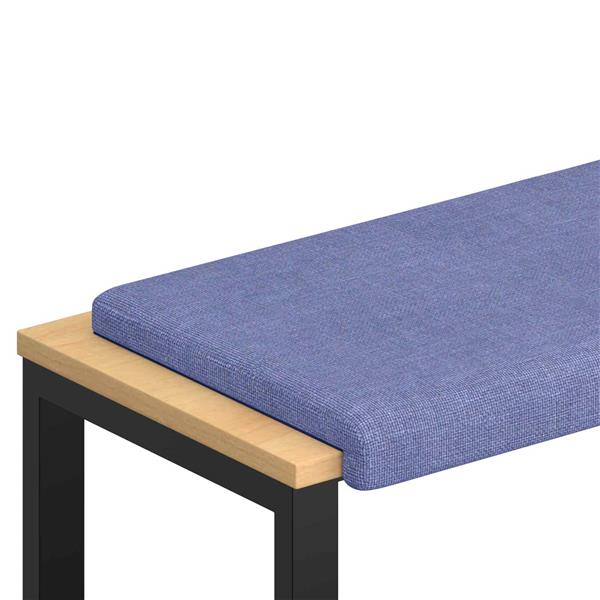 Grote foto vidaxl bankkussen stof jeans blauw diepte 35 cm huis en inrichting woningdecoratie
