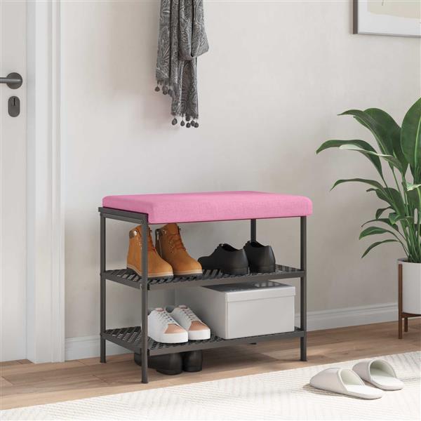 Grote foto vidaxl bankkussen stof roze diepte 35 cm huis en inrichting woningdecoratie