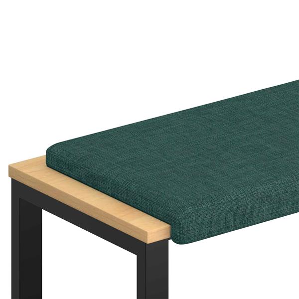 Grote foto vidaxl bankkussen stof donkergroen diepte 35 cm huis en inrichting woningdecoratie