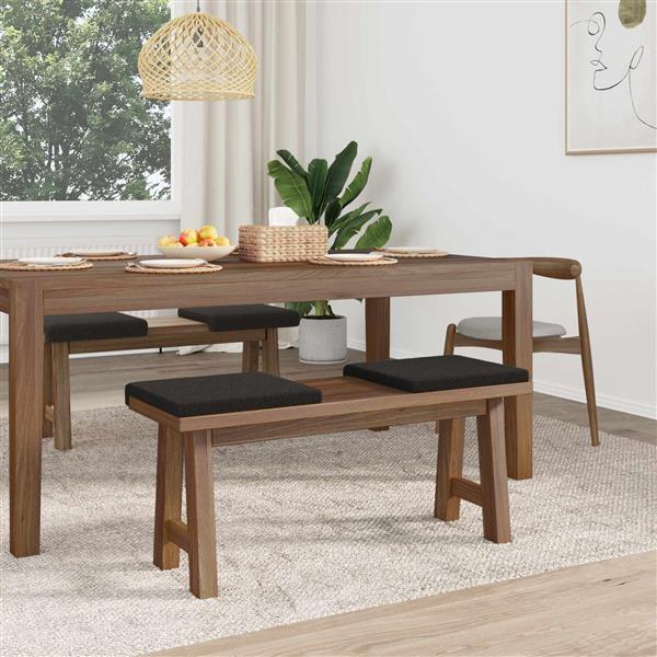Grote foto vidaxl bankkussen 4 st sherpa stof zwart diepte 35 cm huis en inrichting woningdecoratie