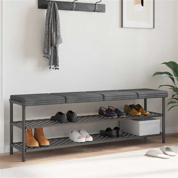 Grote foto vidaxl bankkussen 4 st pluche corduroy lichtgrijs diepte 35 cm huis en inrichting woningdecoratie