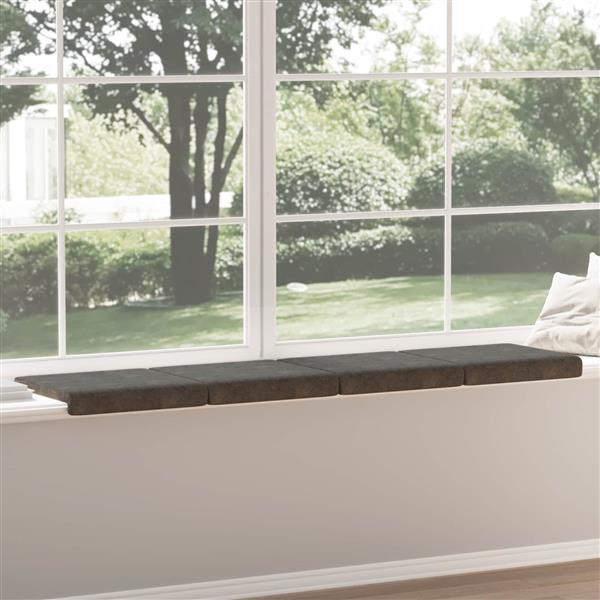 Grote foto vidaxl bankkussen 4 st faux su de stof donkergrijs diepte 35 cm huis en inrichting woningdecoratie