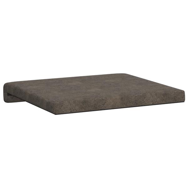 Grote foto vidaxl bankkussen 4 st faux su de stof donkergrijs diepte 35 cm huis en inrichting woningdecoratie