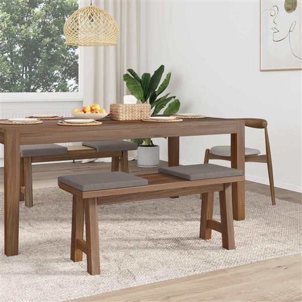 Grote foto vidaxl bankkussen 4 st stof taupe diepte 35 cm huis en inrichting woningdecoratie