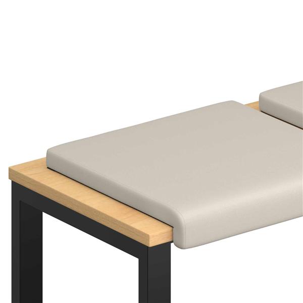 Grote foto vidaxl bankkussen 2 st textured velvet havermout diepte 35 cm huis en inrichting woningdecoratie