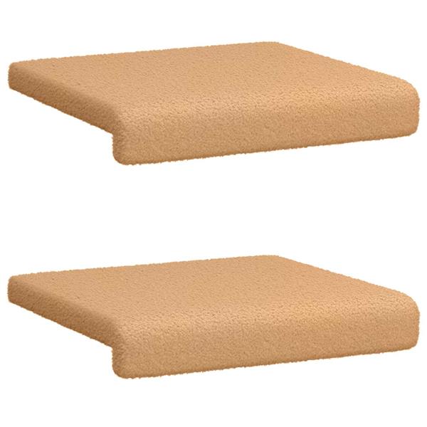 Grote foto vidaxl bankkussen 2 st sherpa stof beige diepte 35 cm huis en inrichting woningdecoratie