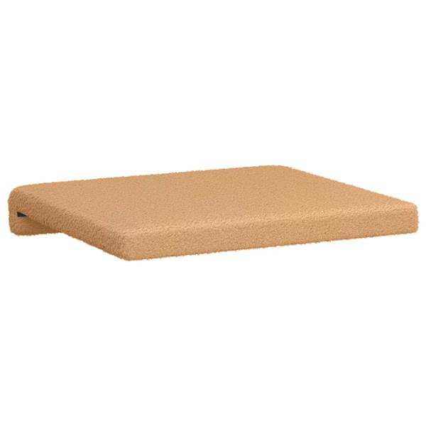 Grote foto vidaxl bankkussen 2 st sherpa stof beige diepte 35 cm huis en inrichting woningdecoratie