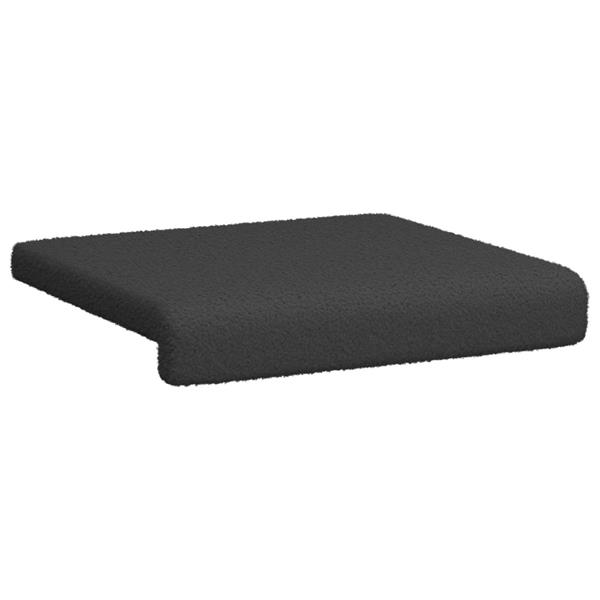 Grote foto vidaxl bankkussen 2 st sherpa stof donkergrijs diepte 35 cm huis en inrichting woningdecoratie