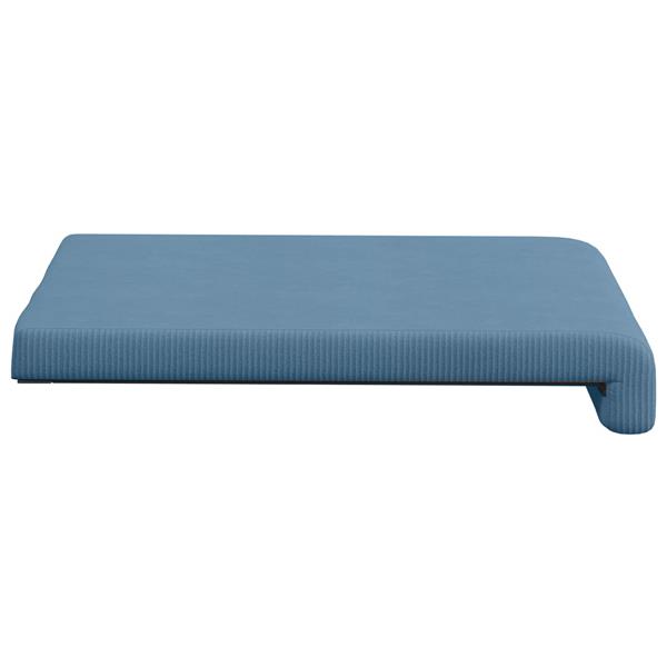 Grote foto vidaxl bankkussen 2 st corduroy blauw diepte 35 cm huis en inrichting woningdecoratie