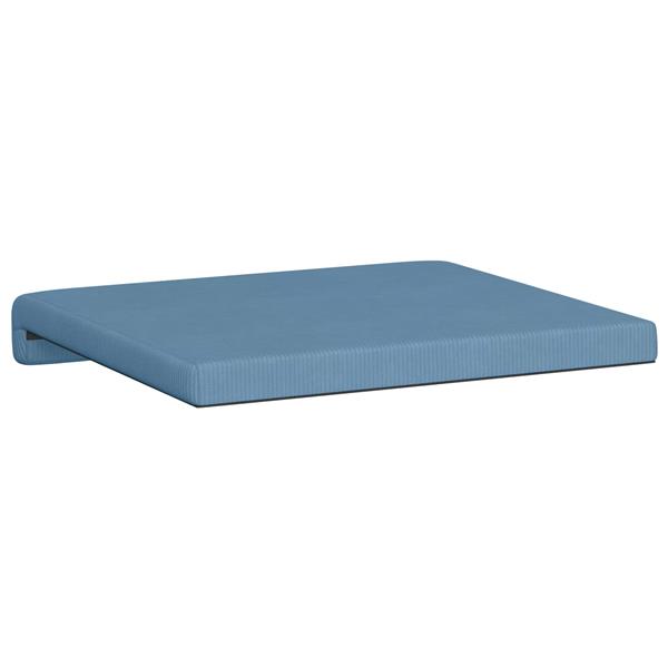 Grote foto vidaxl bankkussen 2 st corduroy blauw diepte 35 cm huis en inrichting woningdecoratie