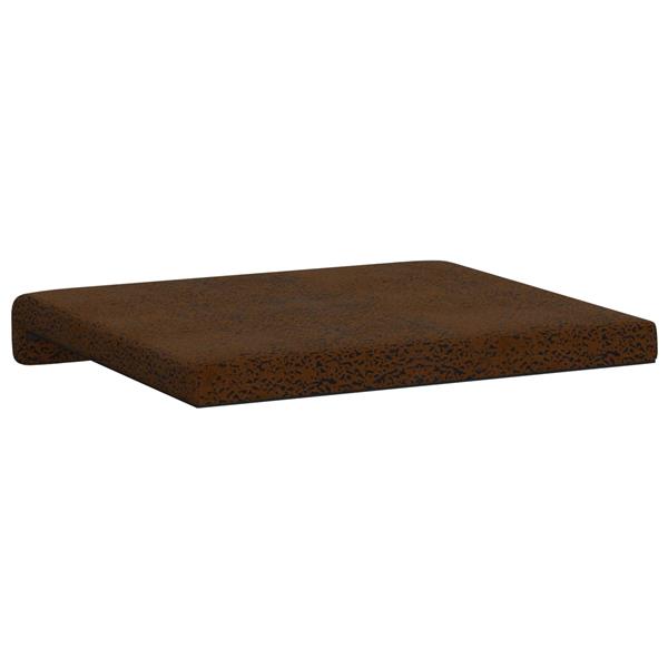Grote foto vidaxl bankkussen 2 st faux su de stof bruin diepte 35 cm huis en inrichting woningdecoratie