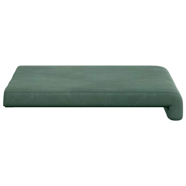 Grote foto vidaxl bankkussen 2 st fluweel zeegroen diepte 35 cm huis en inrichting woningdecoratie