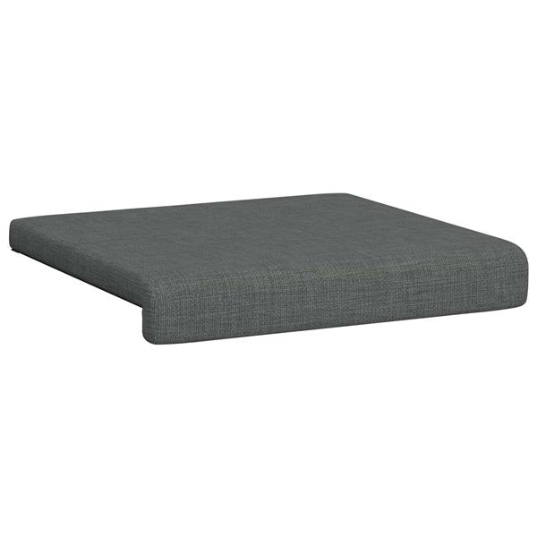 Grote foto vidaxl bankkussen 2 st stof donkergrijs diepte 35 cm huis en inrichting woningdecoratie