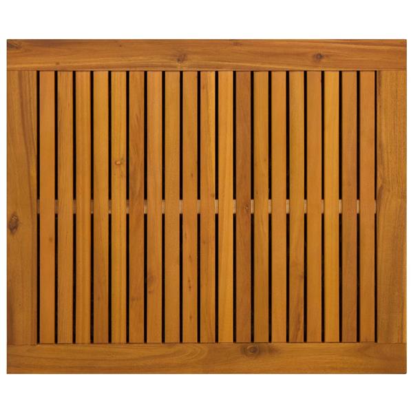 Grote foto vidaxl tuinopslagdoos 185 l massief acaciahout 60 x 50 x 56 cm beige tuin en terras overige tuin en terras